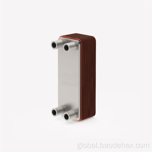 Refrigerant High Pressure Copper Brazed Plate Heat Exchanger